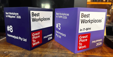 People First: hammerjack Awarded #3 Best Workplace in IT-BPM